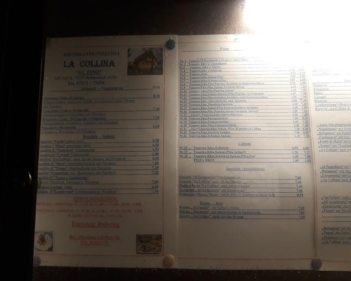 Pizzeria La Collina